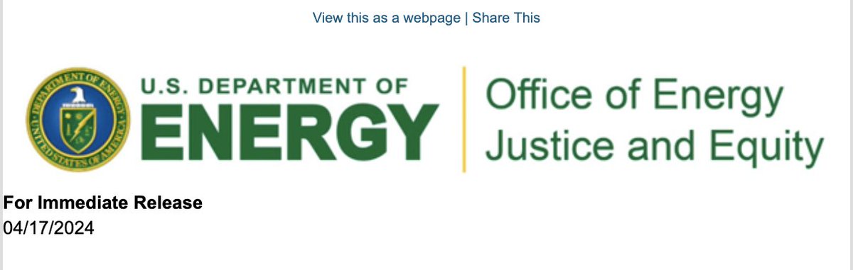 “This partnership demonstrates @ENERGY's commitment to America’s new industrial revolution, which will be powered by #cleanenergy.' energy.gov/justice/articl…
