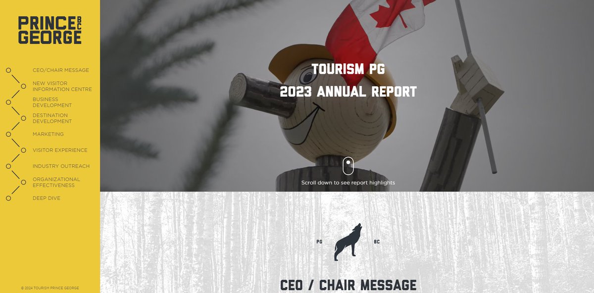 We've gone digital and taken our 2023 Annual Report online! 💻 Tourism is fun, and we wanted to showcase that by bringing to life an immersive and interactive annual report. DIVE IN ➡ lnkd.in/g9mZ6JiR #takeonPG