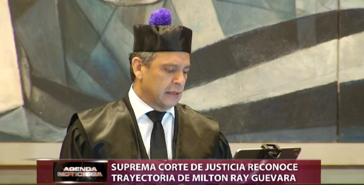 #AgendaNoticiosa Suprema Corte de Justicia reconoce trayectoria de Milton Ray Guevara

#CDN37 #SupremaCorte #Justicia #CanaldeNoticias #CDN