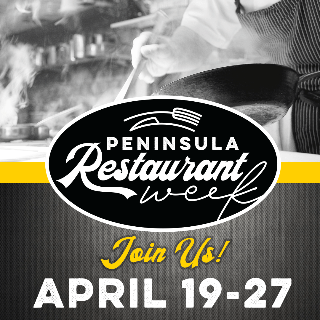 🍴 Dine out to support local eateries! Join us starting TOMORROW for the fourth annual Peninsula Restaurant Week, April 19-27! ✅ View a full listing of participating restaurants (as well as giveaway details) at PeninsulaRestaurantWeek.com.