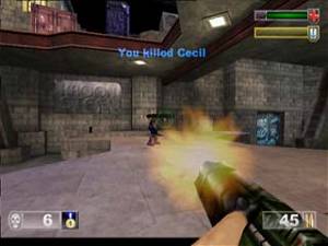 #SegaAtoZ Letter U: Unreal Tournament!
When I had both an N64 and a Dreamcast, this was always the game I thought of when someone asked me what the 'best' FPS shooter was at the time. 
I probably played more Counterstrike on PC, but this game was a damn near perfect console FPS!