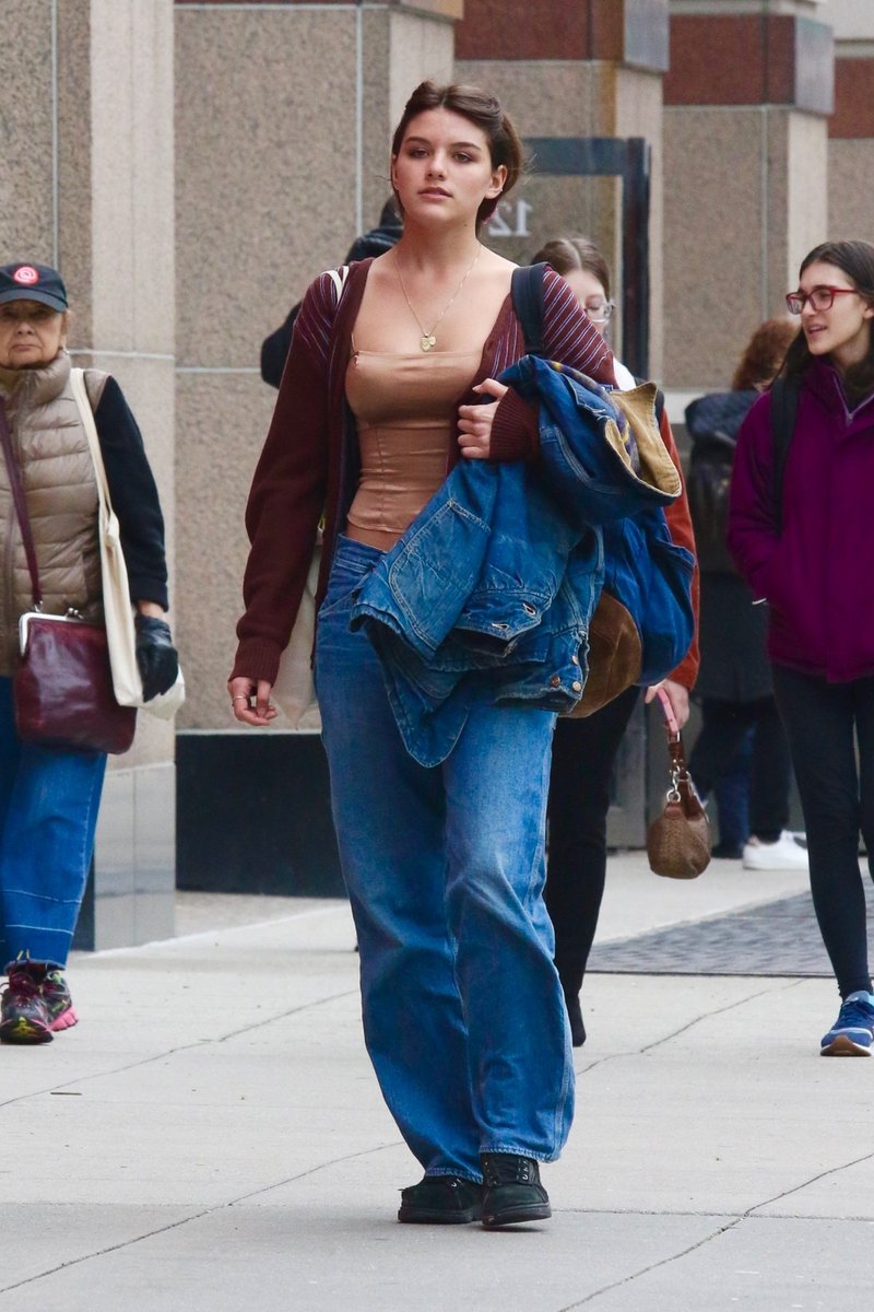 Suri Cruise in New York City.