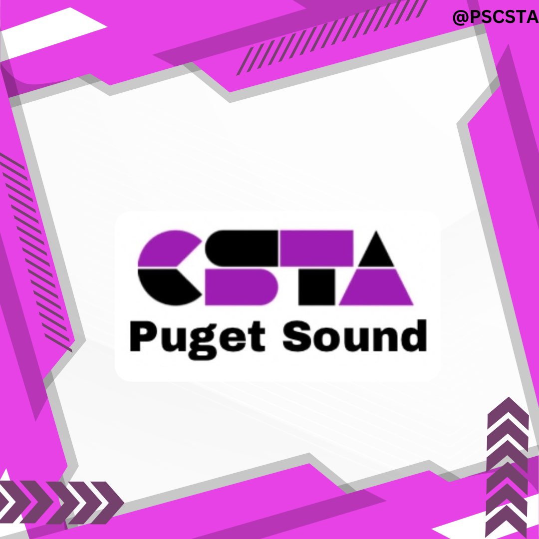 This years PSCSTA/ STEP Lighting talks take place in May 23rd from 6-8pm at the Beautiful Bill and Melinda Gates Center on the UW Campus Sign up for this FREE networking/ unconference event by May 16th. on May 23rd at. To sign up and learn more go to:
pugetsound.csteachers.org/Events/pscsta-…

#cs