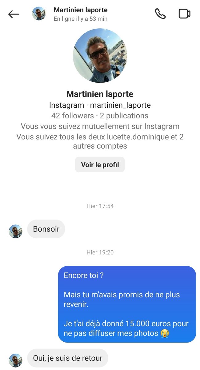 Je 'contracte ' le plus incroyable des escrocs THREAD EPIQUE A LIRE ET A ECOUTER JUSQU AU BOUT ⏬️ ⏬️ ⏬️ ⏬️ ⏬️ ⏬️ Un brouteur me contacta sur l'un de mes faux comptes : Marie-Claire.