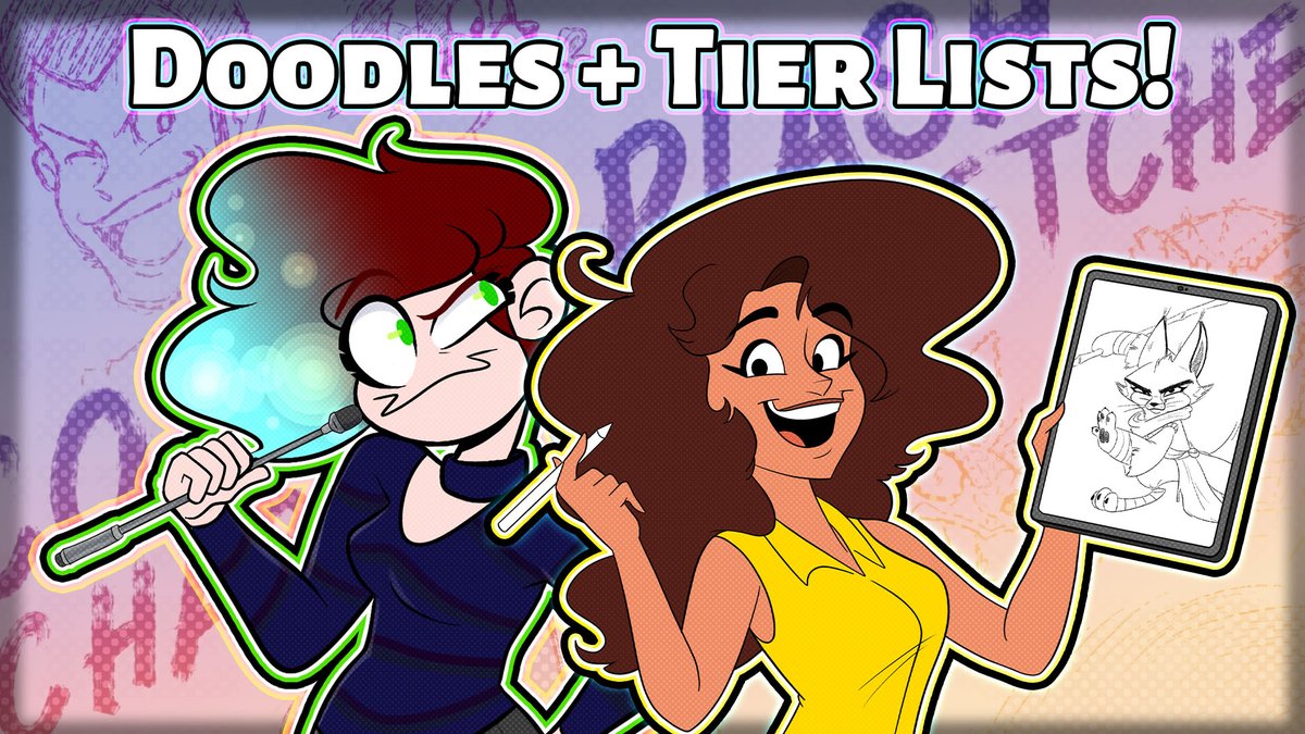 Tomorrow is Friday, which means its sister time! Along with getting a doodle from @TheAbbeyRoadie , we're gonna be ranking the smashability of all the Hazbin/Helluva characters, and other fun shenanigans! See ya, where to go below!