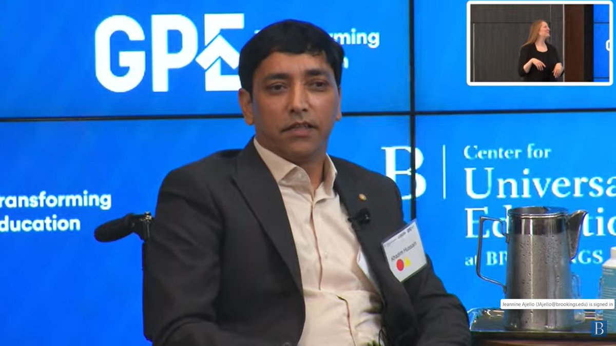 Brookings Global (@brookingsglobal) on Twitter photo “Inclusive education is not merely a goal, but a moral imperative,” says <a href="/khadim5/">Khadim Hussain</a>, an #EchidnaScholar alum and founder & CEO of Grace Association, kicking off our session on youth voices. #Transform4Inclusion “Inclusive education is not merely a goal, but a moral imperative,” says <a href="/khadim5/">Khadim Hussain</a>, an #EchidnaScholar alum and founder & CEO of Grace Association, kicking off our session on youth voices. #Transform4Inclusion