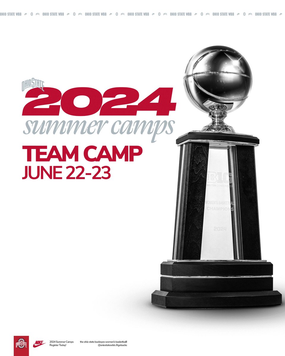 Team Camp is COMING SOON‼️ Register your team with the link below ⬇️ ohiostatebuckeyes.com/sports/2022/3/…