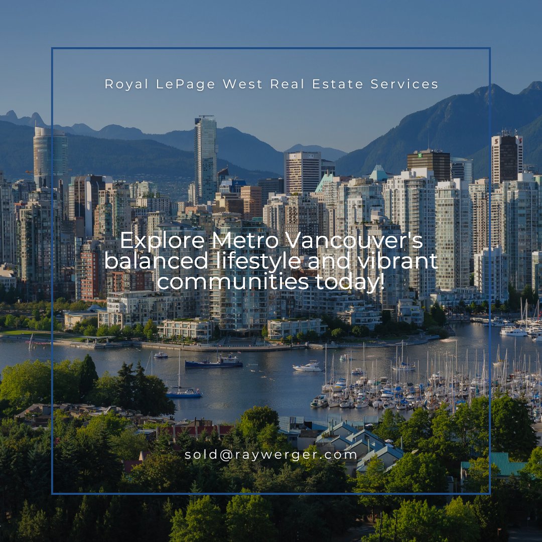 Living in Metro Vancouver and the Fraser Valley is like having the best of both worlds – urban convenience and breathtaking natural beauty. From mountain views to vibrant communities, there's something here for everyone. 🌄

#raywerger #royallepage #surreyrealestate #bcrealestate