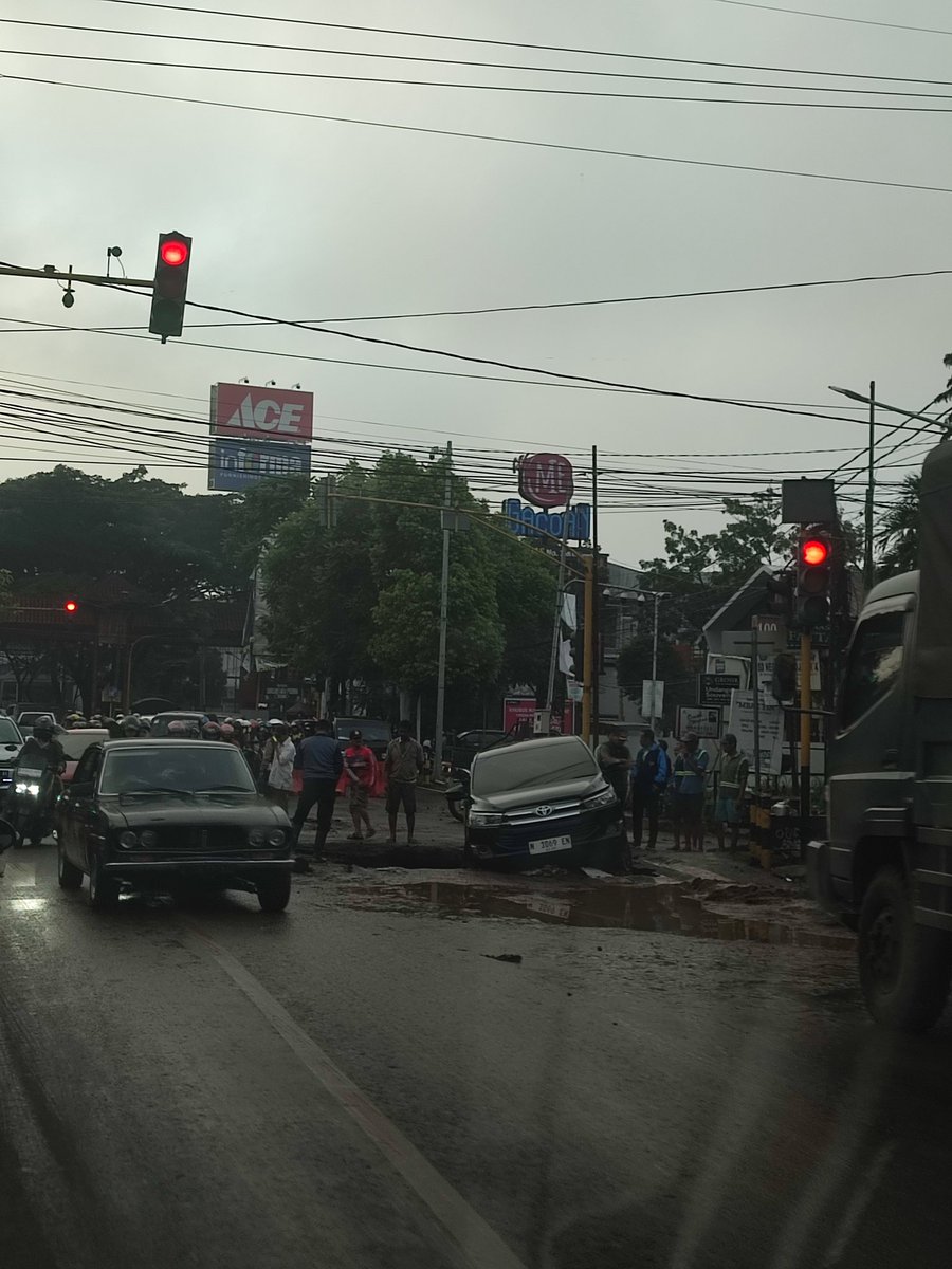 Kondisi terkini perempatan sawojajar <a href="/infomalang/">Info Malang</a>