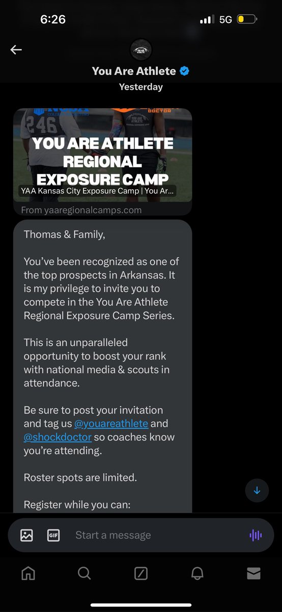 Thanks @youareathlete @NLRFB @Mike_T_Atkinson @CSAPrepStar @PrepRedzone @PrepRedzoneNext @cedwardsNFL