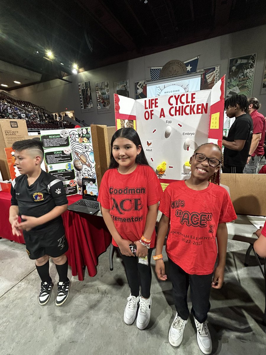 We are extremely proud of our @GoodmanES_AISD scholars for all of the hard work they put into their projects for the @AldineISD GTExpo! That did a phenomenal job! @TraylorKappelle @franks_kesha @crisaundraj