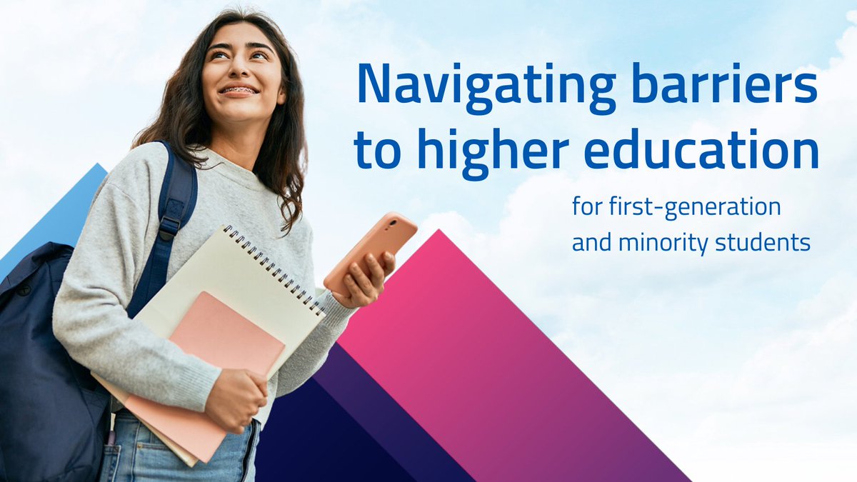 Breaking down barriers to higher education is crucial for ALL students. From financial hurdles to feelings of anxiety, we're shedding light on the challenges faced by first-gen & minority students. bit.ly/3Umf11G #ELL #MLL #Education #EducationEquity