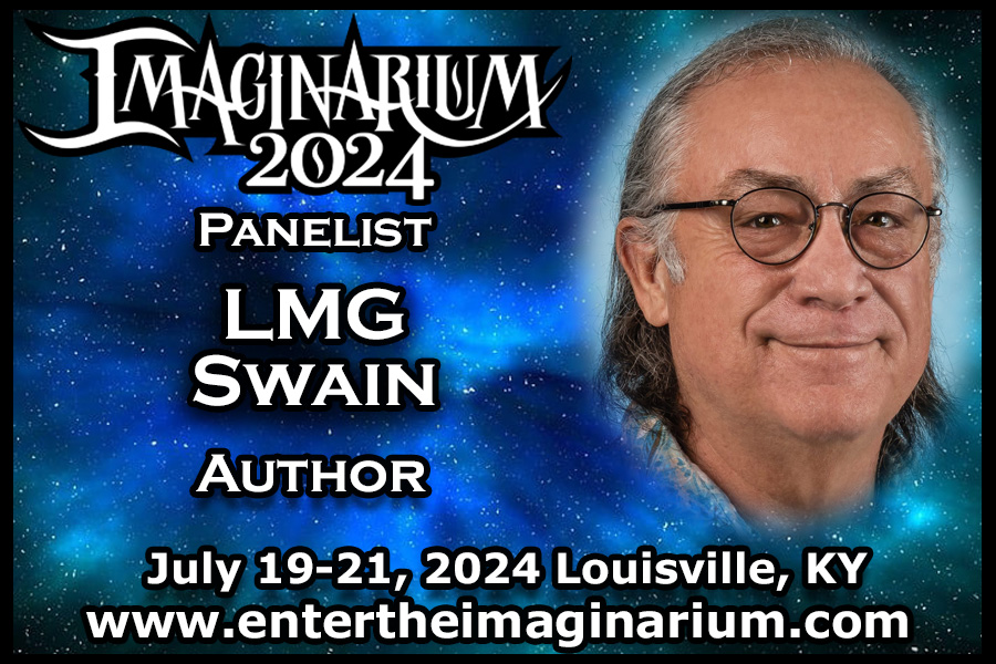 Imaginarium 2024 proudly welcomes award-winning author LMG Swain as an Official Panelist!

An active member of OWFI, RMFW, SCBWI, HWA, SFWA, and MWA, Mike is an award-winning author of 15 YA novels from Simon & Schuster, Penguin, and Grossett & Dunlap!

We invite you to explore