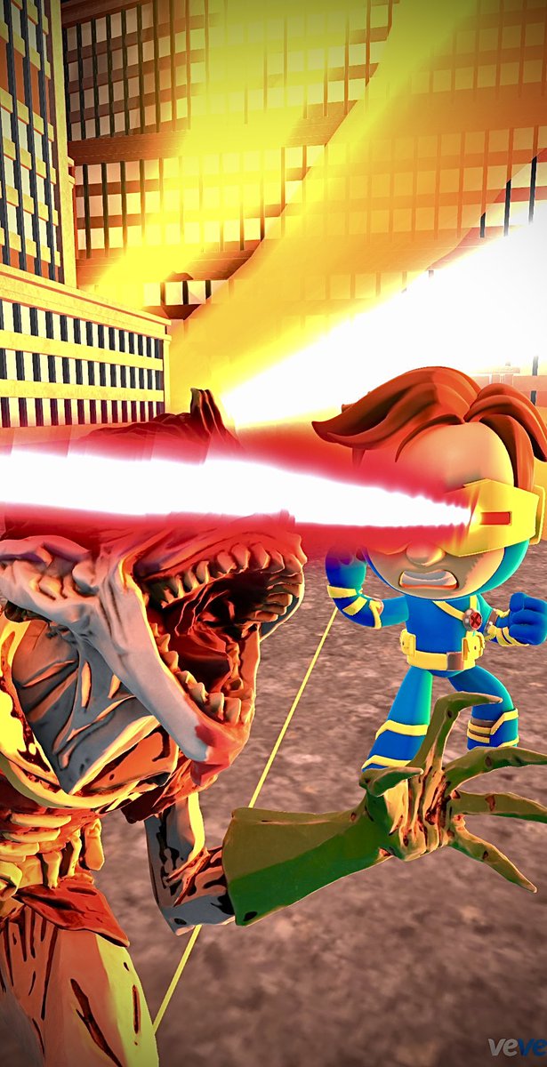 stacker727's tweet photo. #Cyclops VS #DarkRobin 💥🌆
#veve #vevefam #CollectorsAtHeart 💙 https://t.co/ZNMeYUH9ZH