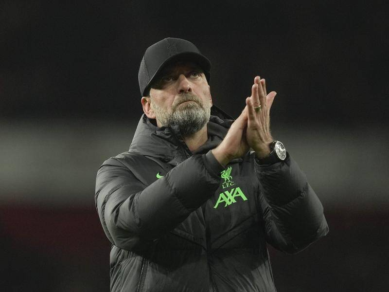 zubinofficial's tweet photo. With this being the end of Jurgen Klopp's managerial era in European club football, his fans and squad look and feel like doubters all over again! #LFC #UEL #ATLLIV