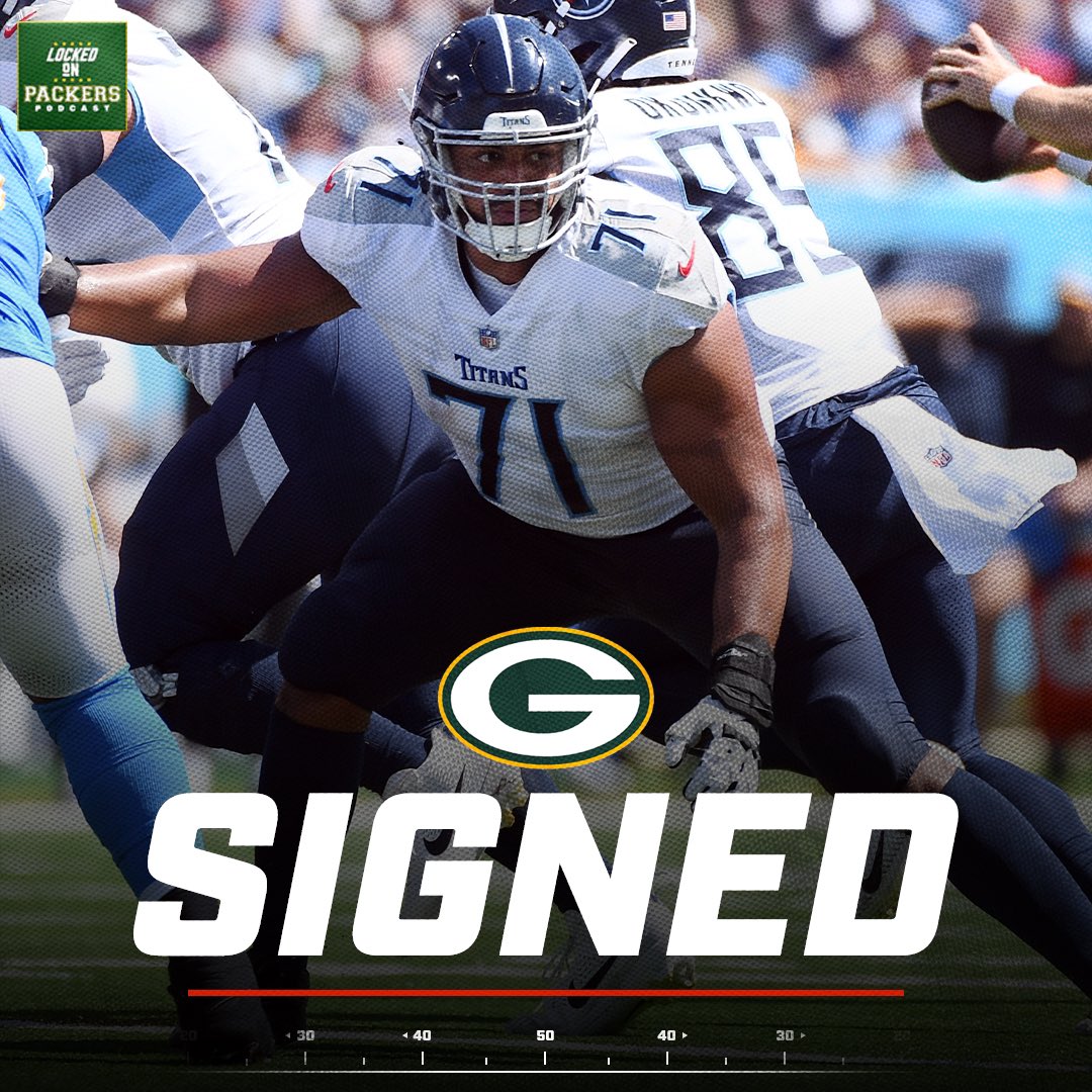 BREAKING: The Packers have signed OT Andre Dillard ✍️ #LockedOnPackers #Packers #GreenBayPackers