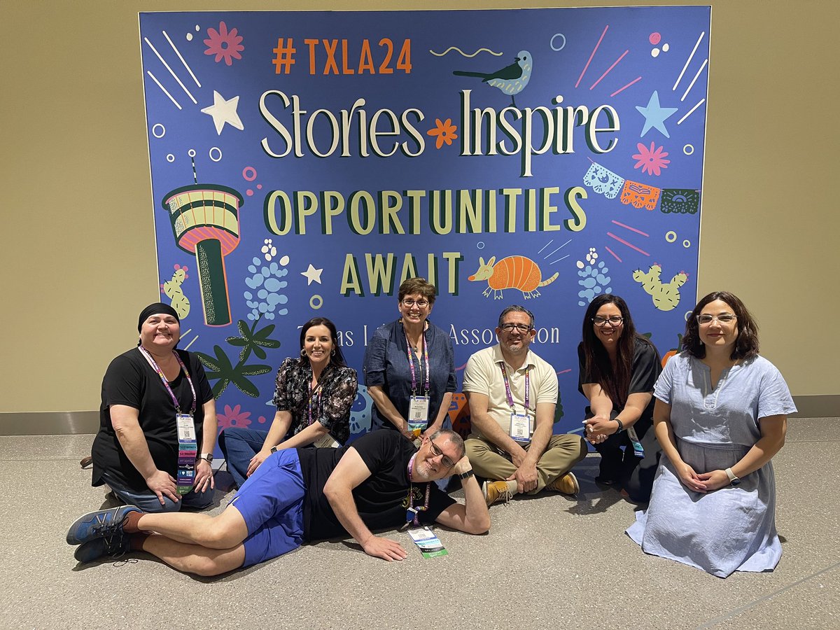 MsV_librarianWH's tweet photo. #TLA2024 Always an awesome time with #EPISDLibraries! https://t.co/jw3HM6kc0M