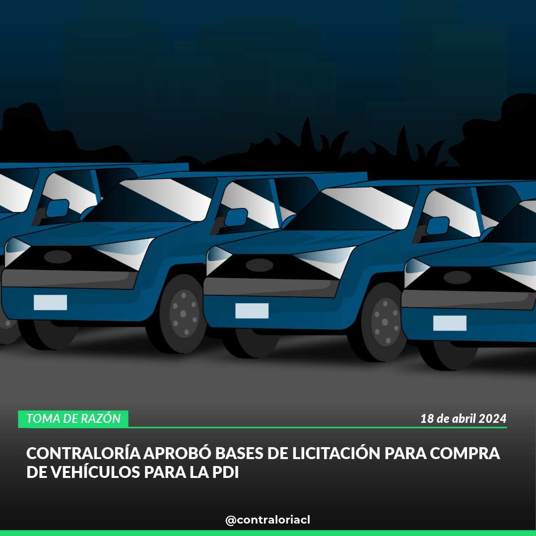 🔴Con esto se podrá renovar la flota vehicular y dotar de elementos de trabajo adecuados para los operativos que realicen las diferentes unidades policiales en zonas urbanas y rurales. Revisa la nota aquí 👉bit.ly/3U7f0gN