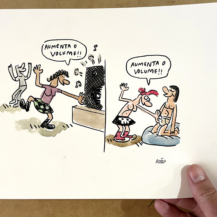 Dia 10 de maio tem mais um sorteio de original entre os assinantes do Correio Elegante.
A arte da vez é da Aline.
Além do sorteio mensal, o assinante recebe todos os dias conteúdo inédito. 
Link no perfil.