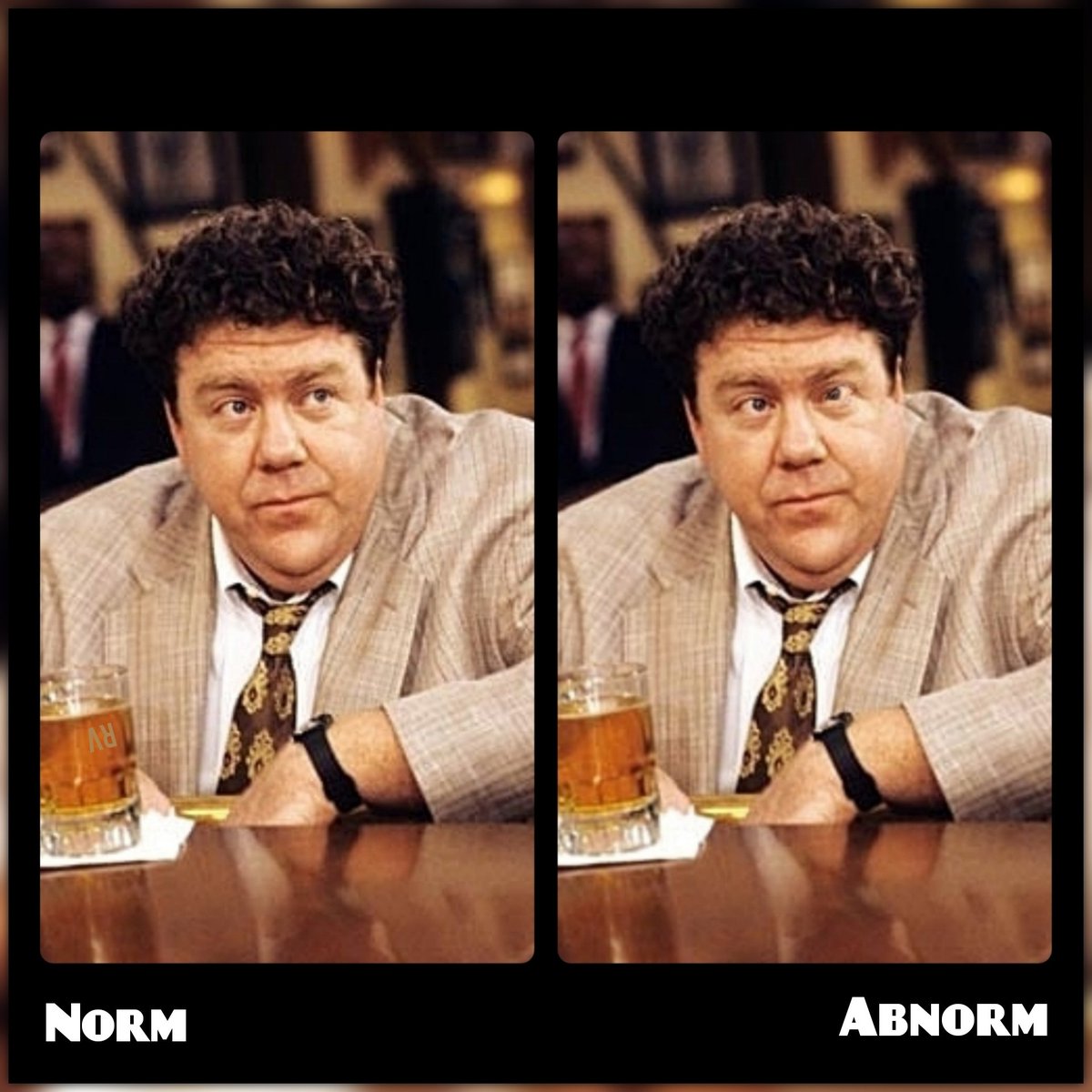 r33tv's tweet photo. 🧱🍻⭐🍻🧱
#norm #abnorm #normpeterson #georgewendt #normabnorm #comedy #lol #funny #pun #smiling #humor #memes #comedian #parody #meme #art #normal #abnormal #beforeandafter #crossedeyes #snl #movies #actor #comedian #cheerstvshow #cheers #beer #bar #tv #tvshow #80s https://t.co/46yWDNROGl
