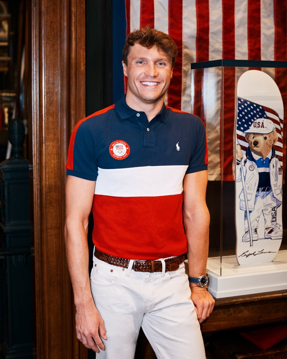 Moments from our 100 Days to #Paris2024 event. #RLxTeamUSA ambassadors, #JessicaLong, #JeffreyLouis, and #BobbyFinke, join us at our Prince Street store to celebrate the countdown to the 2024 Summer Olympics.