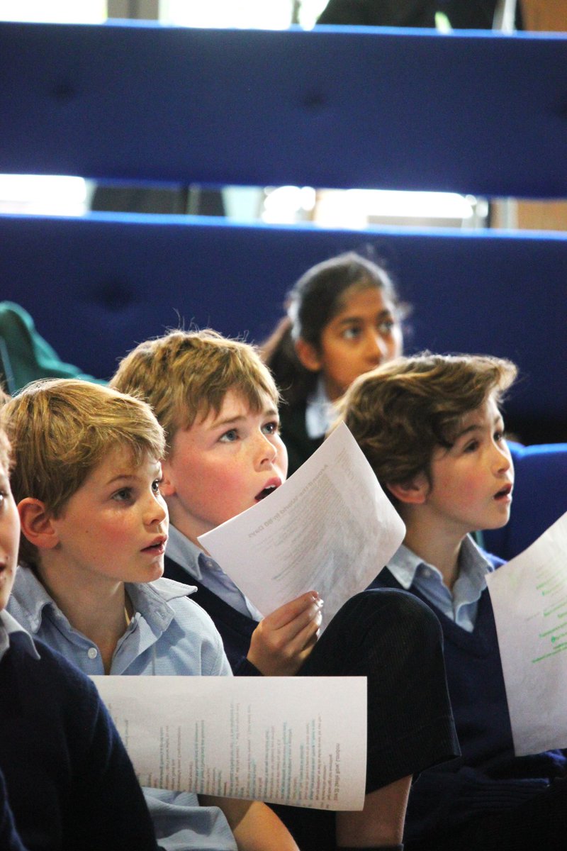 The boys in the IIs hosted their counterparts from @DowneHouse today as they started their mammoth task to learn, rehearse and perform a ‘Play in 2 Days’! The Year 7s have joined forces to put on Around the World in 80 Days for their families to enjoy in the Theatre on Friday.🎭