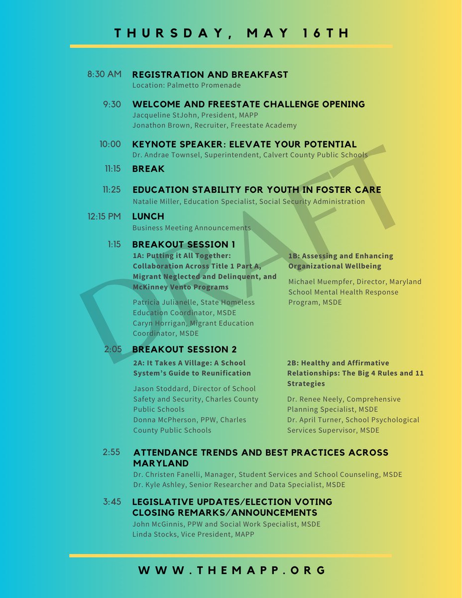 Maryland Association of Pupil Personnel tweet media