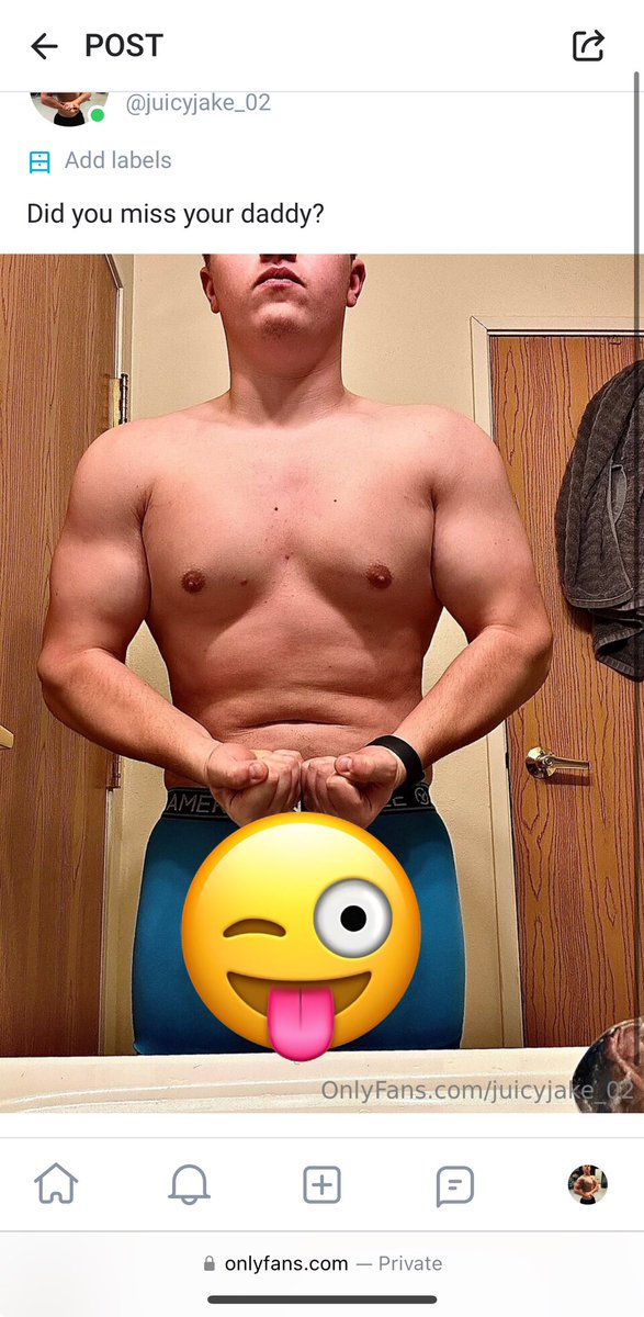 Jake71763170's tweet photo. Don’t forget to check out my OF 😈 https://t.co/tIdXhs2bK2