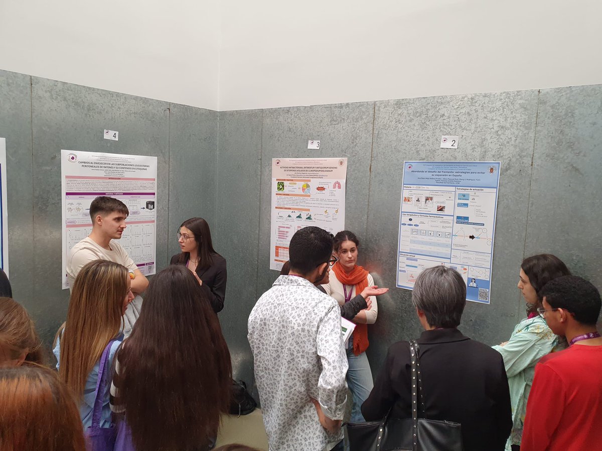 Gran afluencia de oyentes a las presentaciones de comunicaciones de los jovemes investigadores de la 1ª jornada del Congreso #investudiantes2024 ‼️Mañana mucho más‼️ La ciencia tiene fututo ‼️