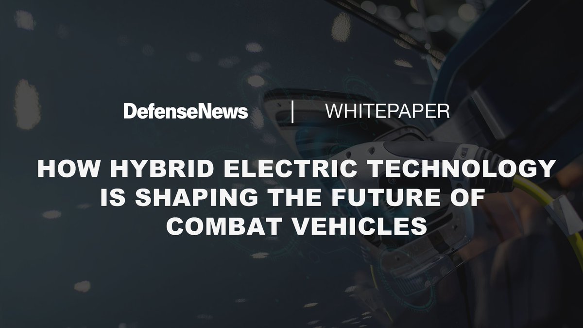 Read on to learn more about the DoD's sustainability plan focused on a zero-emissions nontactical vehicle fleet: hub.defensenews.com/whitepapers/st… . . Sponsored by @antycipsim