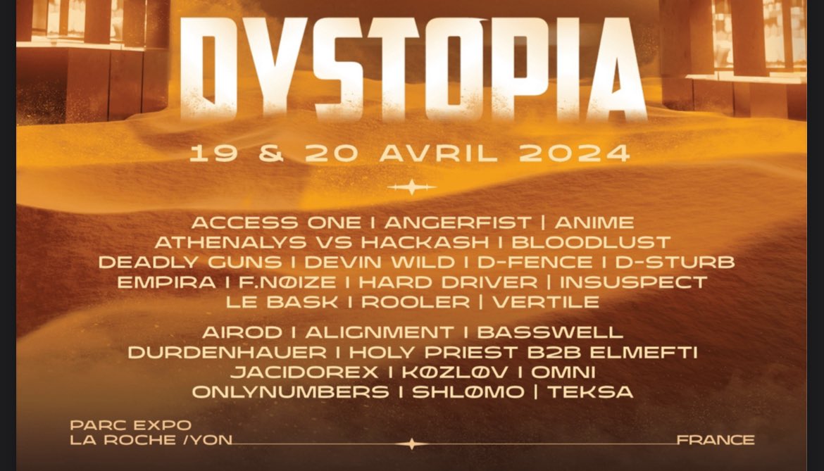 carlapitell's tweet photo. Vends une place 2 jours pour DYSTOPIA
#dystopia https://t.co/uOK684iJhW