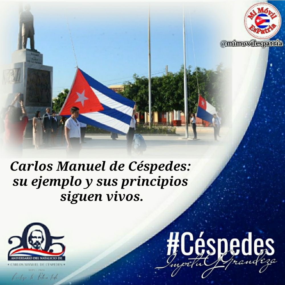 #CubaViveSuHistoria 
#CespedesImpetuYGrandeza 
#EducaciónGuisaGranma
#EducaciónGranma