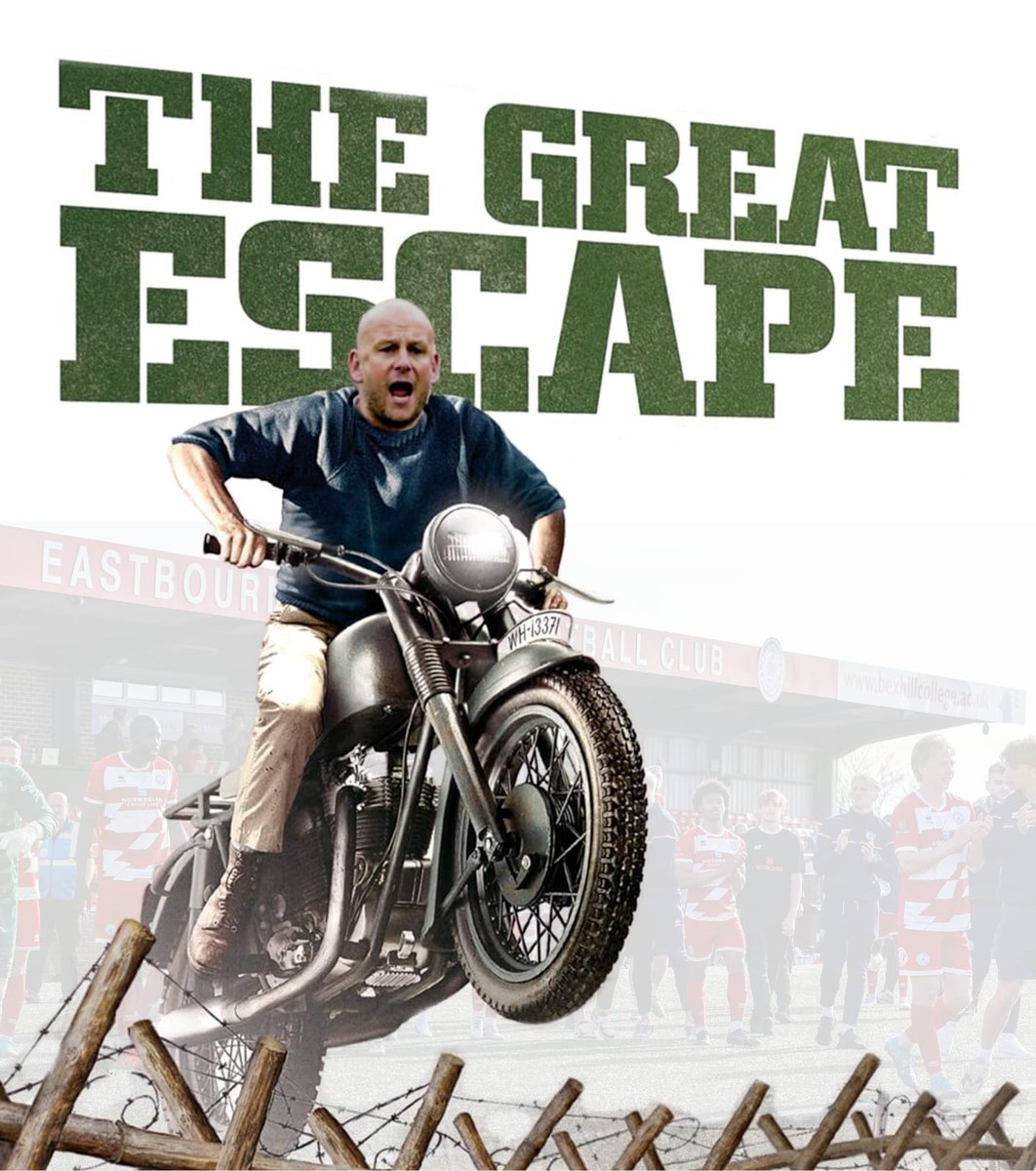 Come and celebrate The Great Escape with us at Braintree Town on Saturday! We hope to see as many of you as possible in Essex 😍
#EBFC
