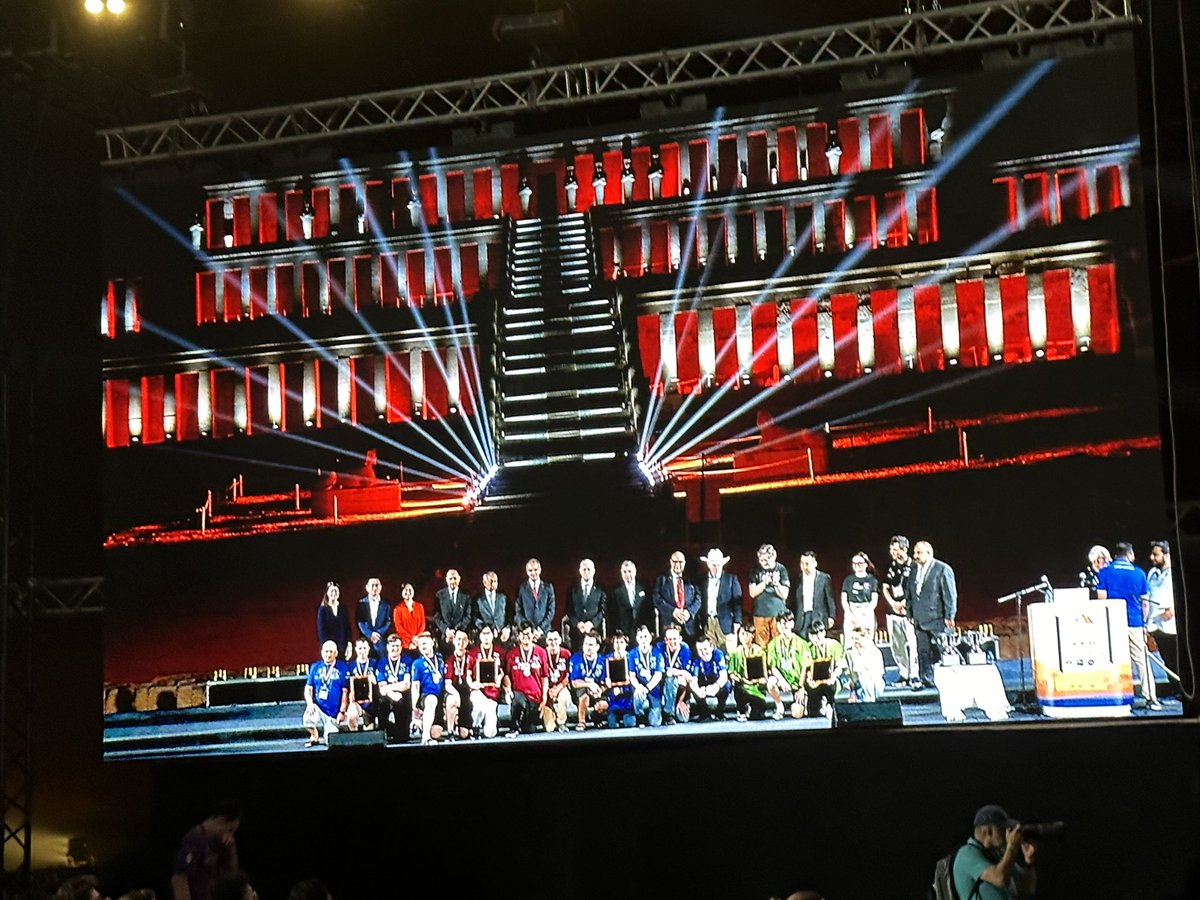 And silver medalists of the 46th Finals! The competition is intense! 
#ICPCWFLuxor #icpc