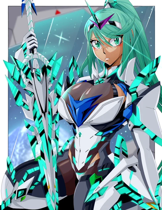 A happy Pneuma Day to all Aegis enjoyer~ #Xenoblade2 #ゼノブレイド2 #XenobladeChronicles2
