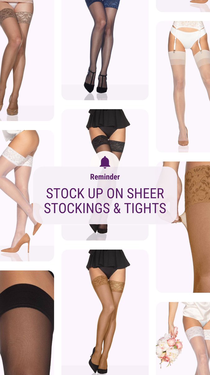 Step into Spring and Summer with sheer perfection! Our sheer stockings are the ultimate must-have for adding that extra touch of elegance to your warm-weather wardrobe. viennemilano.com/collections/sh…