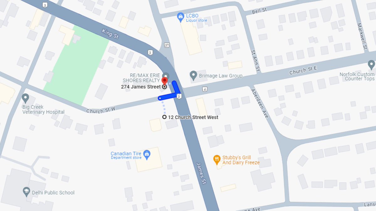 ROAD WORK: Church Street and James Street North, Delhi. In front of 12 Church Street W. and 274 James Street, April 22, 2024, for six hours starting at 9 a.m.Local access, as well as access to businesses, will be maintained