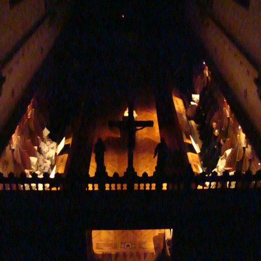 Look down, O Lord, from thy heavenly throne, illuminate the darkness of this night with thy celestial brightness, and from the sons of light banish the deeds of darkness, through Jesus Christ our Lord. Amen. (From the Office of Compline)