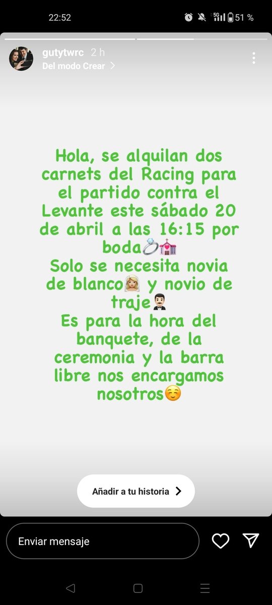 DavidDbr's tweet photo. @realracingclub Tengo unos amigos que necesitan figurantes https://t.co/6fmh7eGuQP