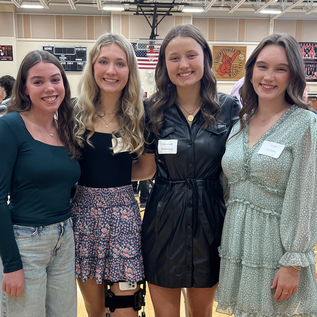 Congrats to all our WildcatVB scholarship recipients - Mia and Stella were the Shelly Yang Memorial Scholarship winners for 2024!  

All these amazing ladies - tremendous role models for all future Wildcats to come!  🧡🖤
