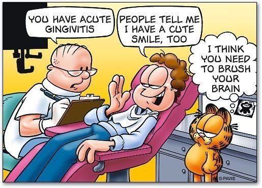 #Dentalhumor  We're almost at the weekend! Happy Thursday :) #dentalhealth #oralhealth #dentalhygiene #dentalcare #teeth #cavities #oralhygiene #dentists #vancouverdentists #toothbrush #mouthrinse #flossyourteeth