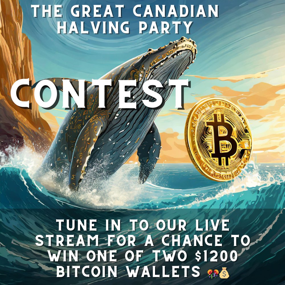🔥Join our live stream today and you could #win one of two #Bitcoin wallets, each loaded with ~$1200!

Make sure you watch the whole stream,  grab all of the seed words! Sweep the wallets and WIN! 🤑💸 #contest

youtube.com/live/1AKOjSpJB…