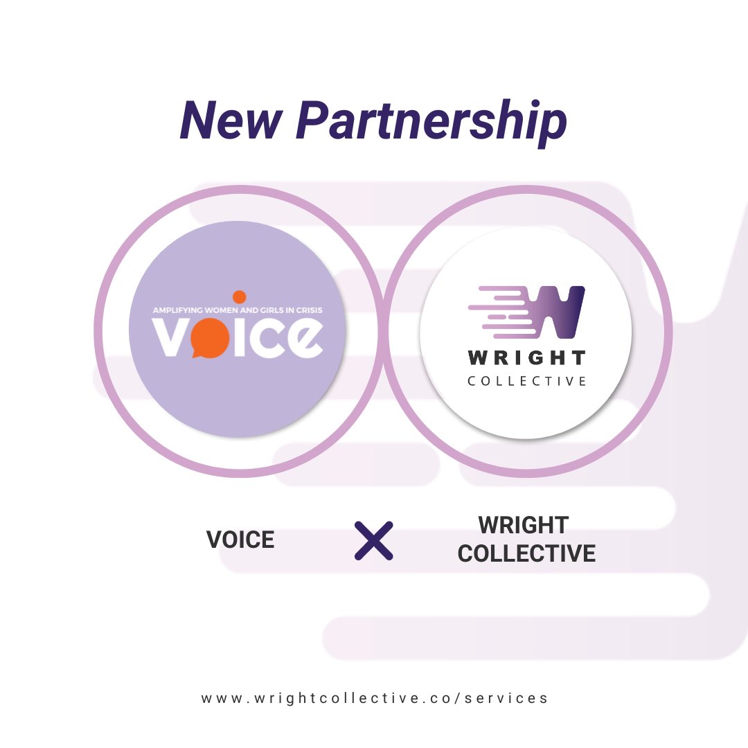 wright_collect's tweet image. Exciting news! We're thrilled to announce our new partnership with VOICE. 

Stay tuned for updates on how we're working together to make a difference! Subscribe to our newsletter: wrightcollective.co/email-signup 

#WrightCollective #DriveChange #MakeImpact
