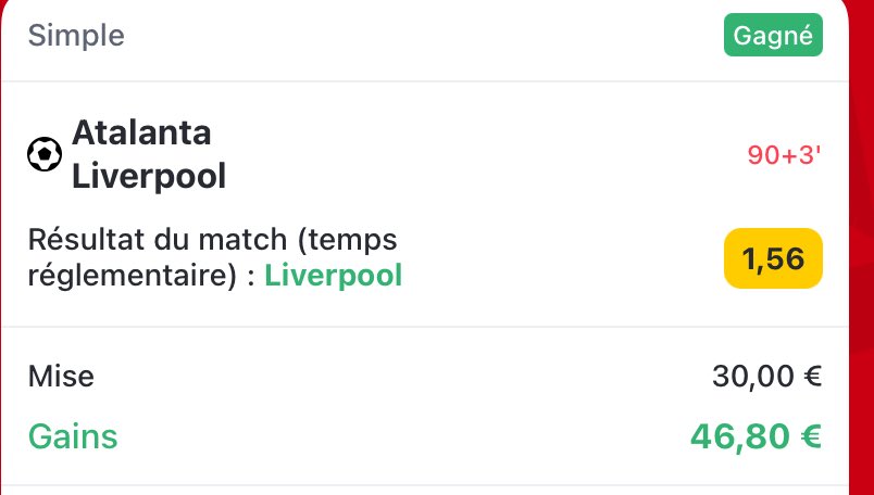 BetRey_10's tweet photo. Bien free, Liverpool doit score minimum 2-3 buts aujourd’hui.

Klopp qui lâche les armes à la 65’ (?)

Mais on prends sans trembler https://t.co/Xy2eDWH2pj