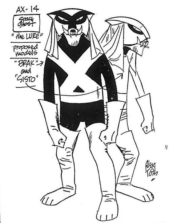 alex toth cooked so hard with these designs, if you didn’t know what brak sounded/acted like in the 90’s iteration you’d have every right to be kinda scared of him