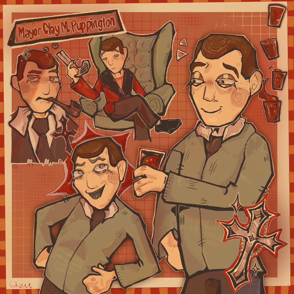 forged_citizen's tweet photo. CLAY PUPPINGTON fanart

This took over 10 hours! I am such a huge fan of this masterpiece of a show. Absolutely love it. I’m also working on a small animation based on the show to come… thank you all!

IG https://t.co/FM2L7FCl1b https://t.co/sK5g2AUjVZ