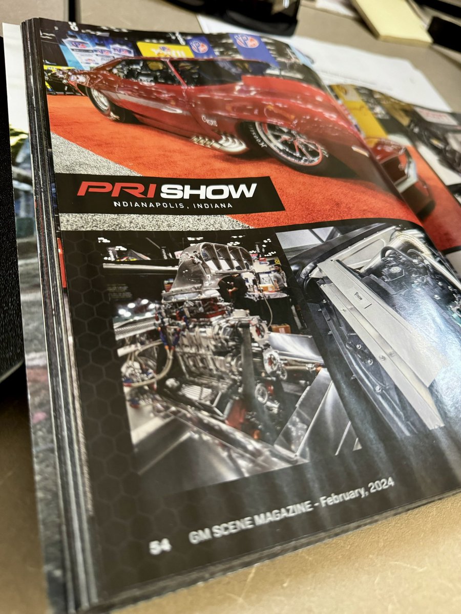 Really cool to see GM Scene had a photo of the <a href="/RacingJunk/">RacingJunk</a> 
<a href="/prishow/">Performance Racing Industry</a> Truck in their February issue. Yea, it’s just the engine but still amazing to see!  #PartnershipsWork #Refuse2Lose