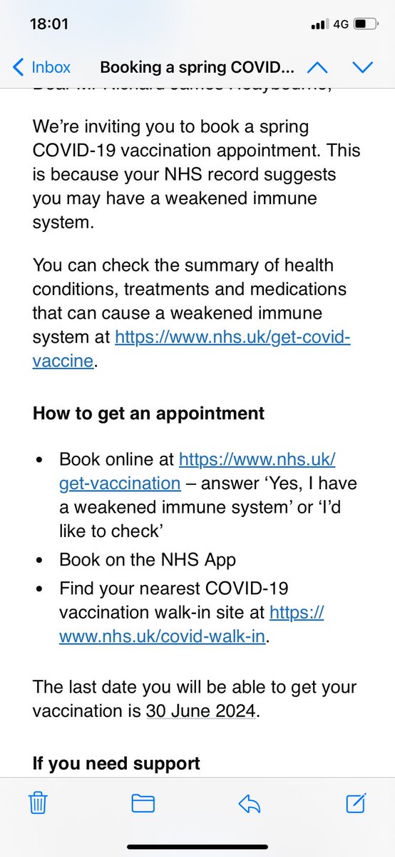 @LoriLee13Peters @HeartsofOakUK You have no mandate to remove the option for people to be vaccinated, neither does Bridgen….lets not forget he pushed these vaccines. 

I will be taking my season booster. 

Already had my invite.