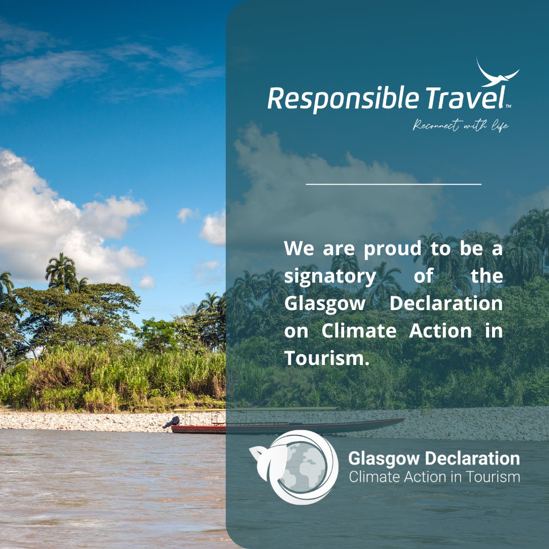 We are proud to announce today our commitment to the #GlasgowDeclaration on #ClimateAction in Tourism. As part of our commitment to sustainability and environmental responsibility, we're dedicated to implementing measures that support a greener future for our planet. 🌍💚