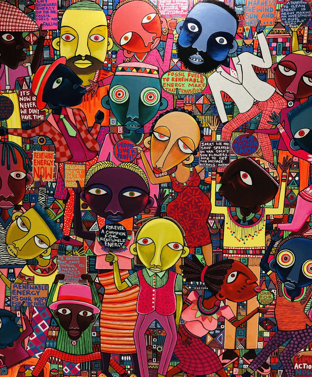 ChefDmytro's tweet photo. Missing a lot African art. What about you, do you think it has a great future and worlds attention? #art #gallery #artwork #Africa #life https://t.co/3laZjMLGmY